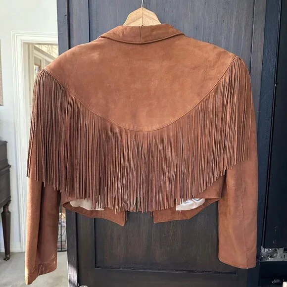 Fringe leather jacket - Picture 3 of 6